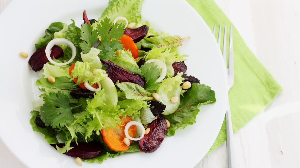 vitamin -saláta a hatékonyság növelése érdekében