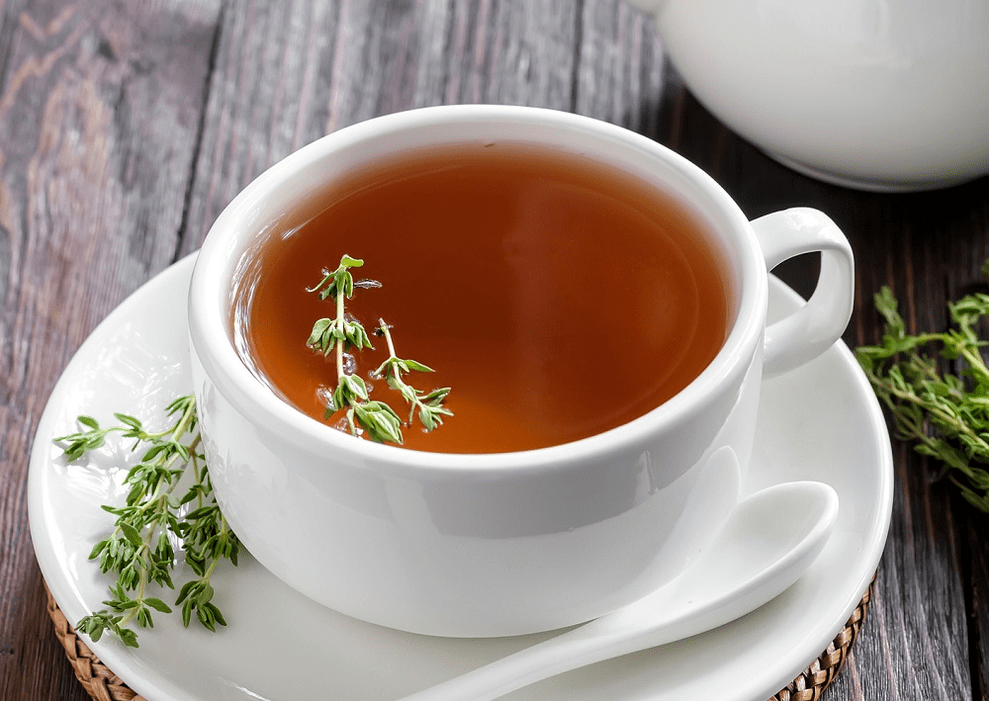tea kakukkfűvel a hatékonyság érdekében